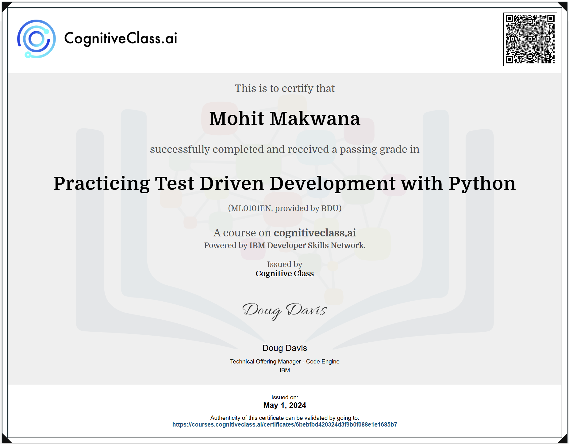 Machine Learning with Python